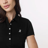Women's Slim Fit Polo Shirt - JAMES BARK