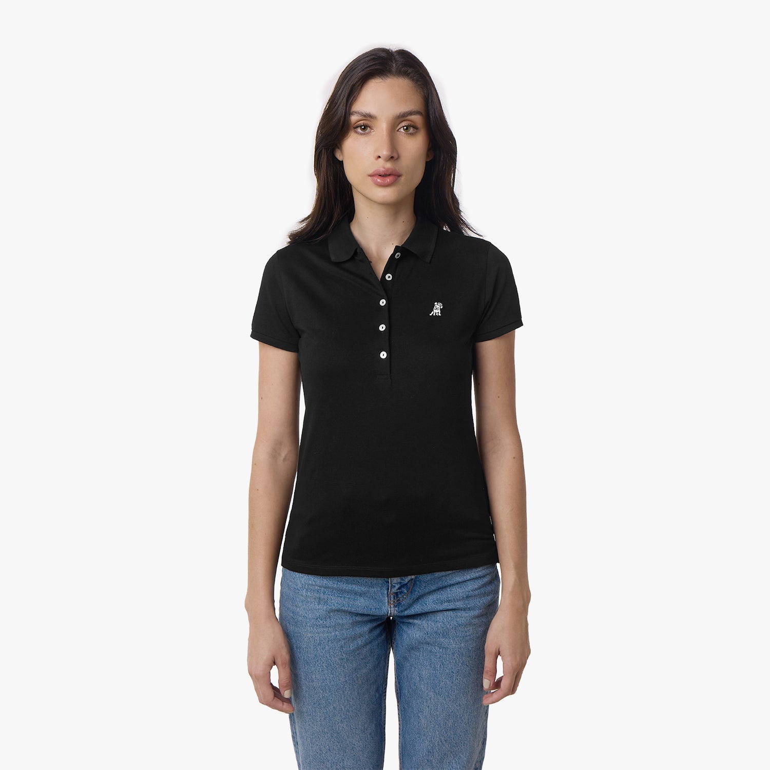Women's Slim Fit Polo Shirt - JAMES BARK