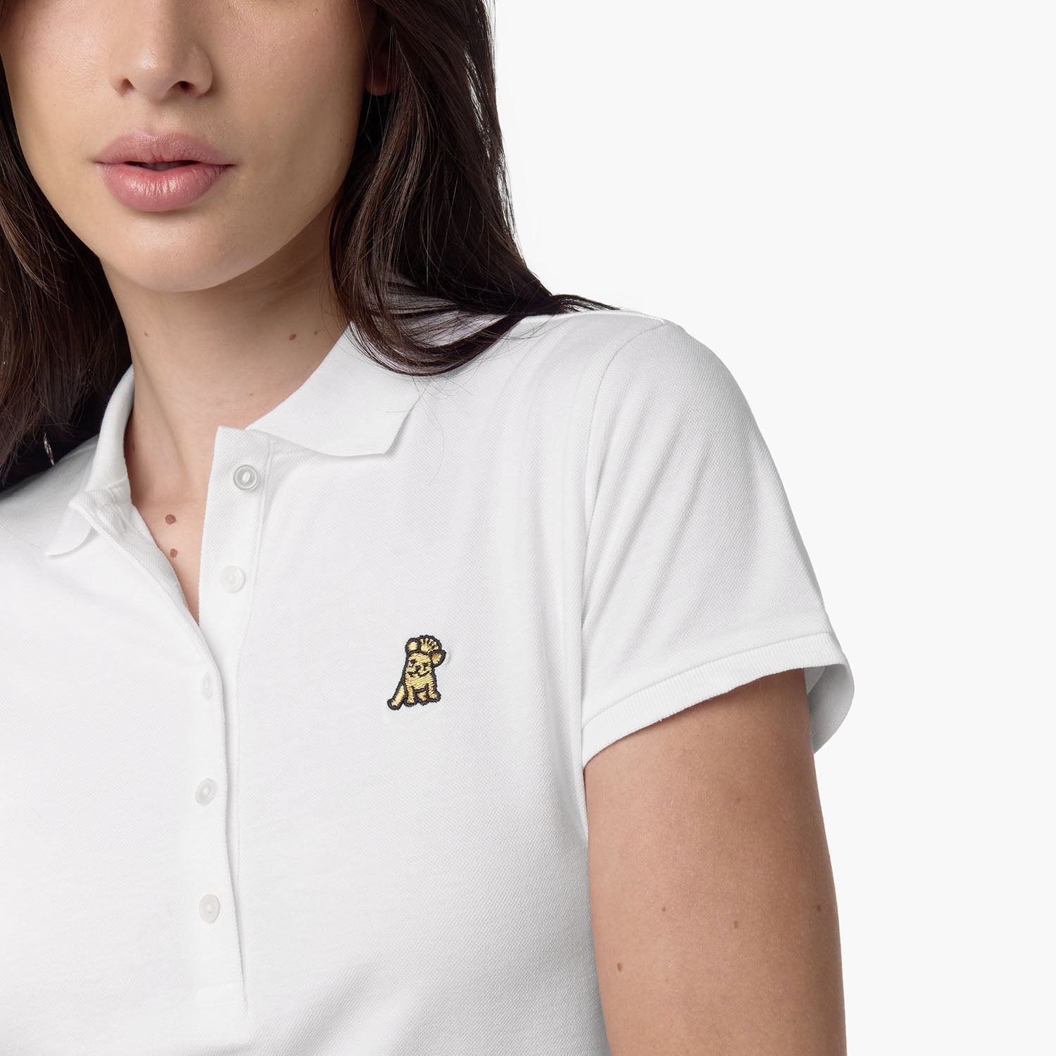 Women's Slim Fit Polo Shirt - JAMES BARK
