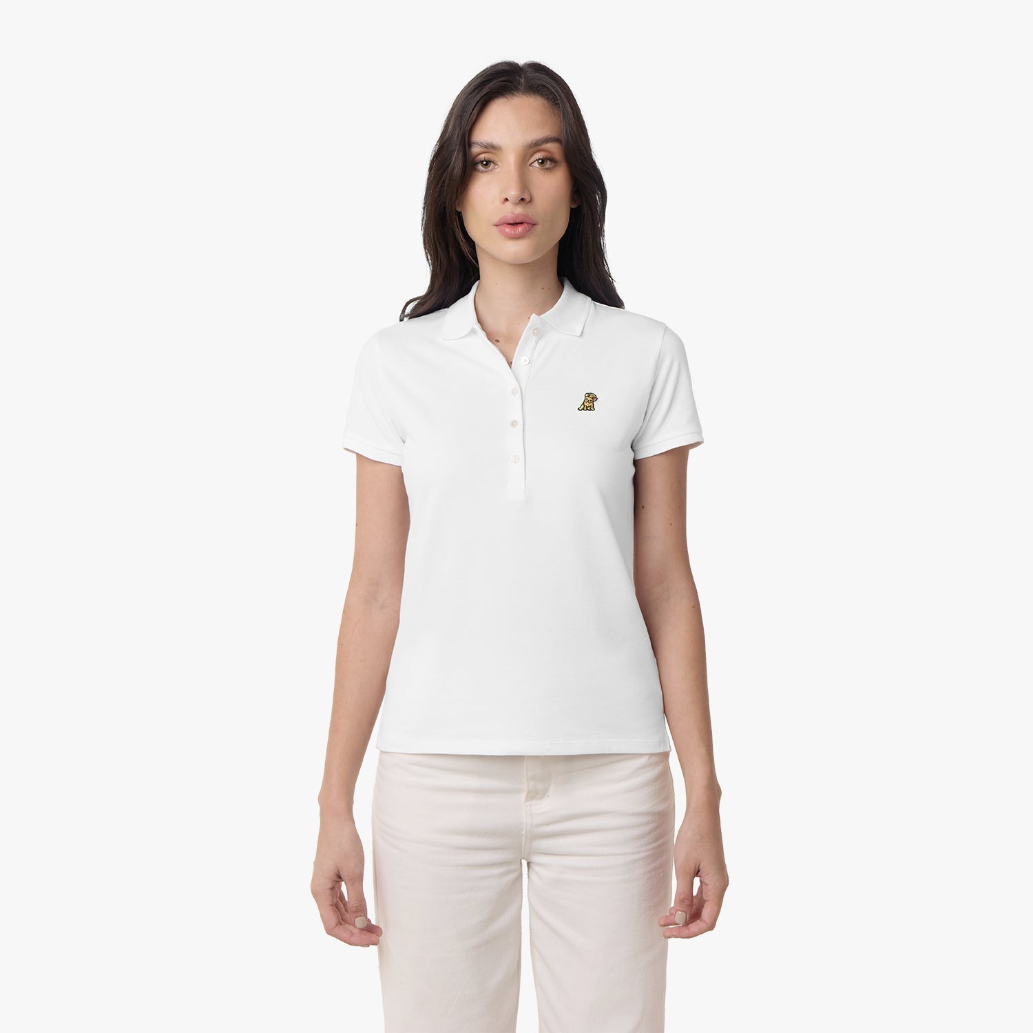 Women's Slim Fit Polo Shirt - JAMES BARK