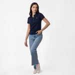 Women's Slim Fit Polo Shirt - JAMES BARK