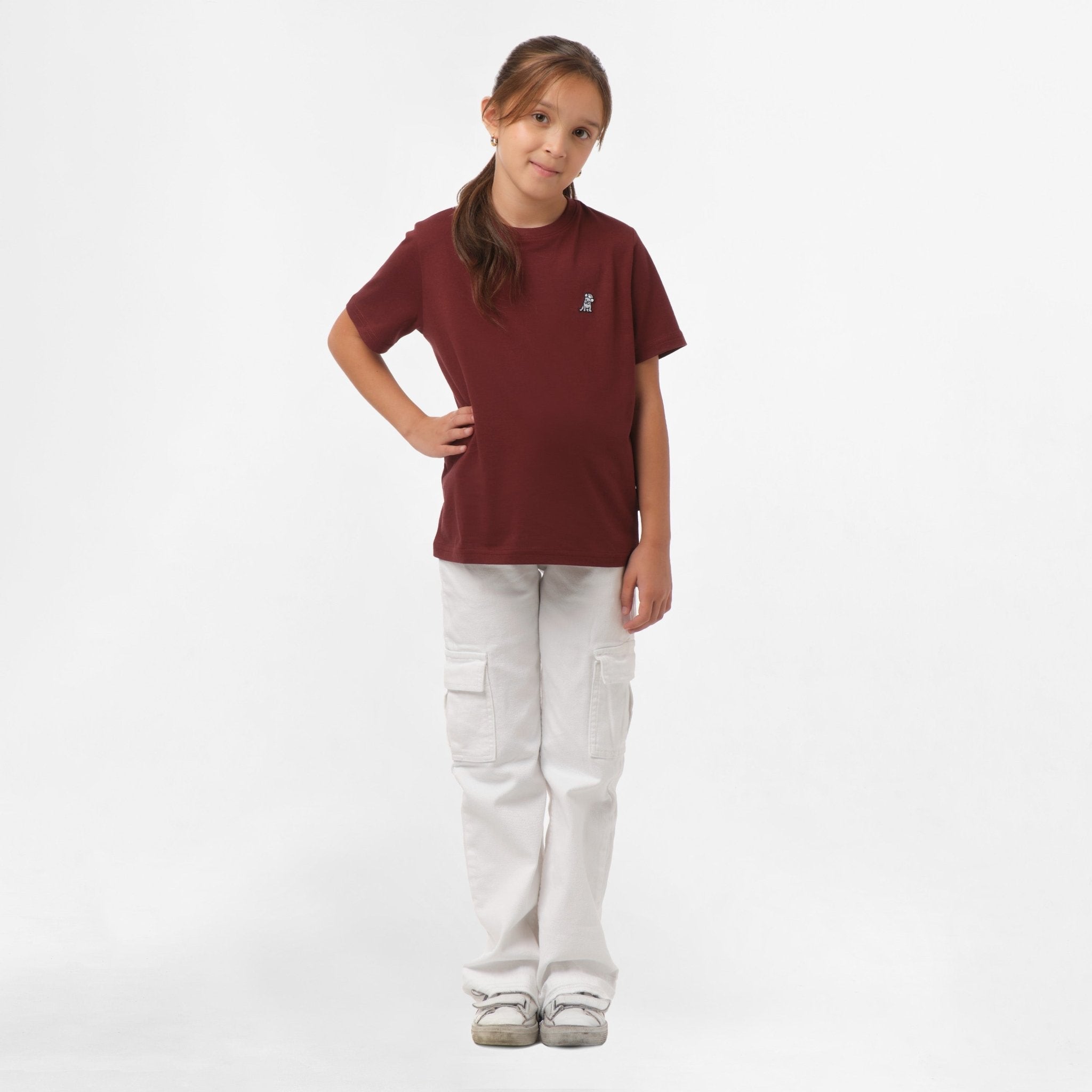 Kid's Crew Neck Jersey T-Shirt - JAMES BARK