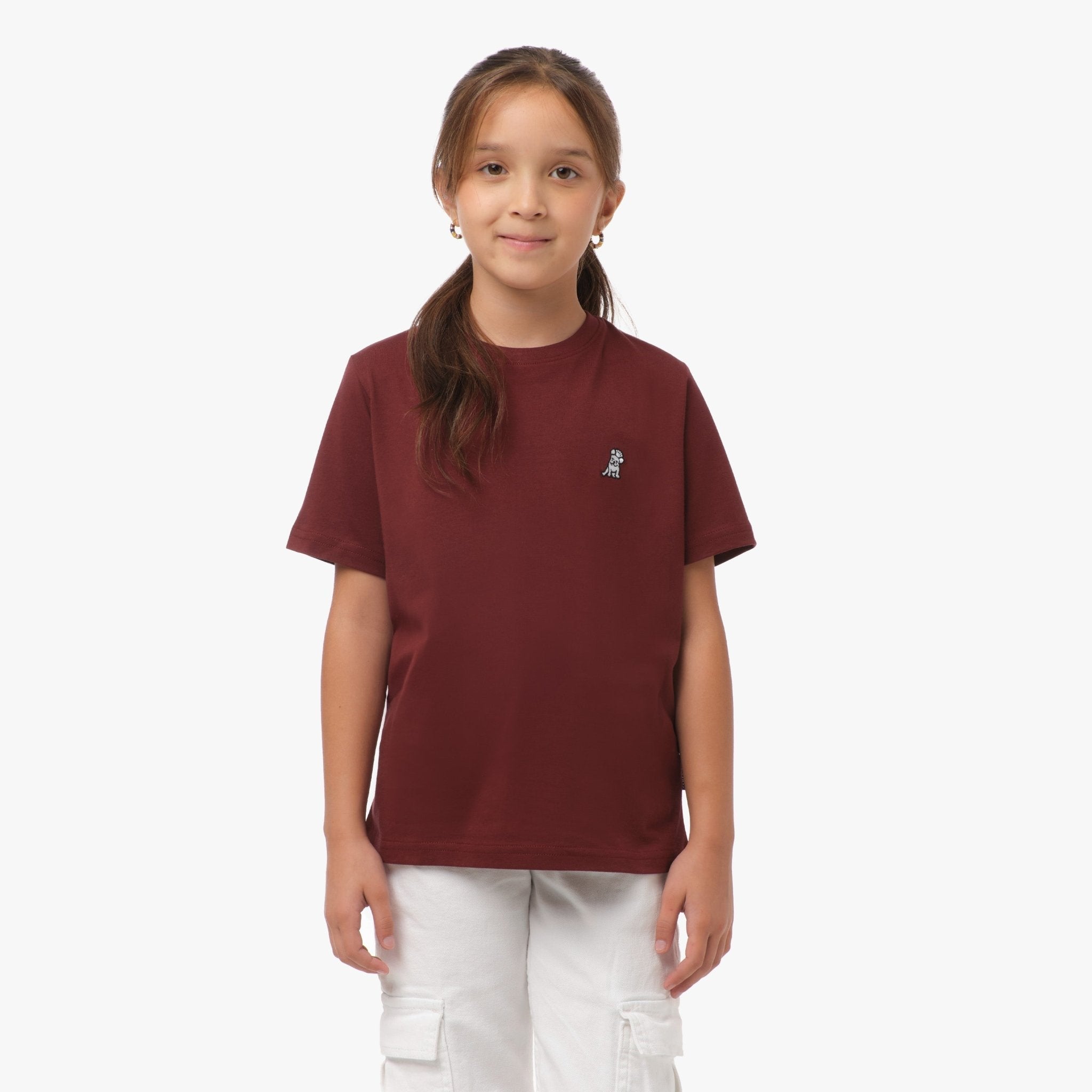 Kid's Crew Neck Jersey T-Shirt - JAMES BARK