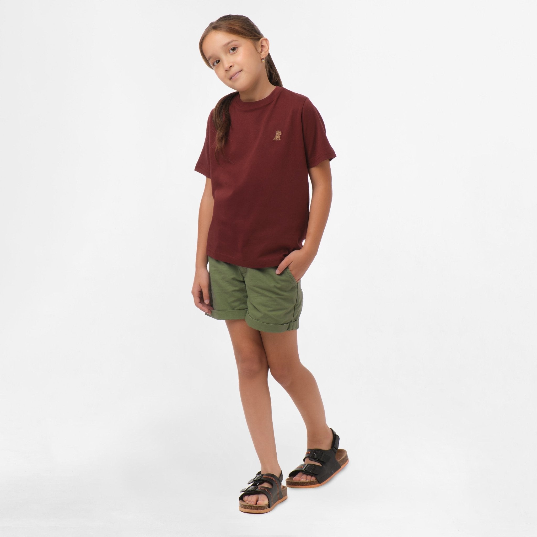 Kid's Crew Neck Jersey T-Shirt - JAMES BARK