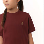 Kid's Crew Neck Jersey T-Shirt - JAMES BARK