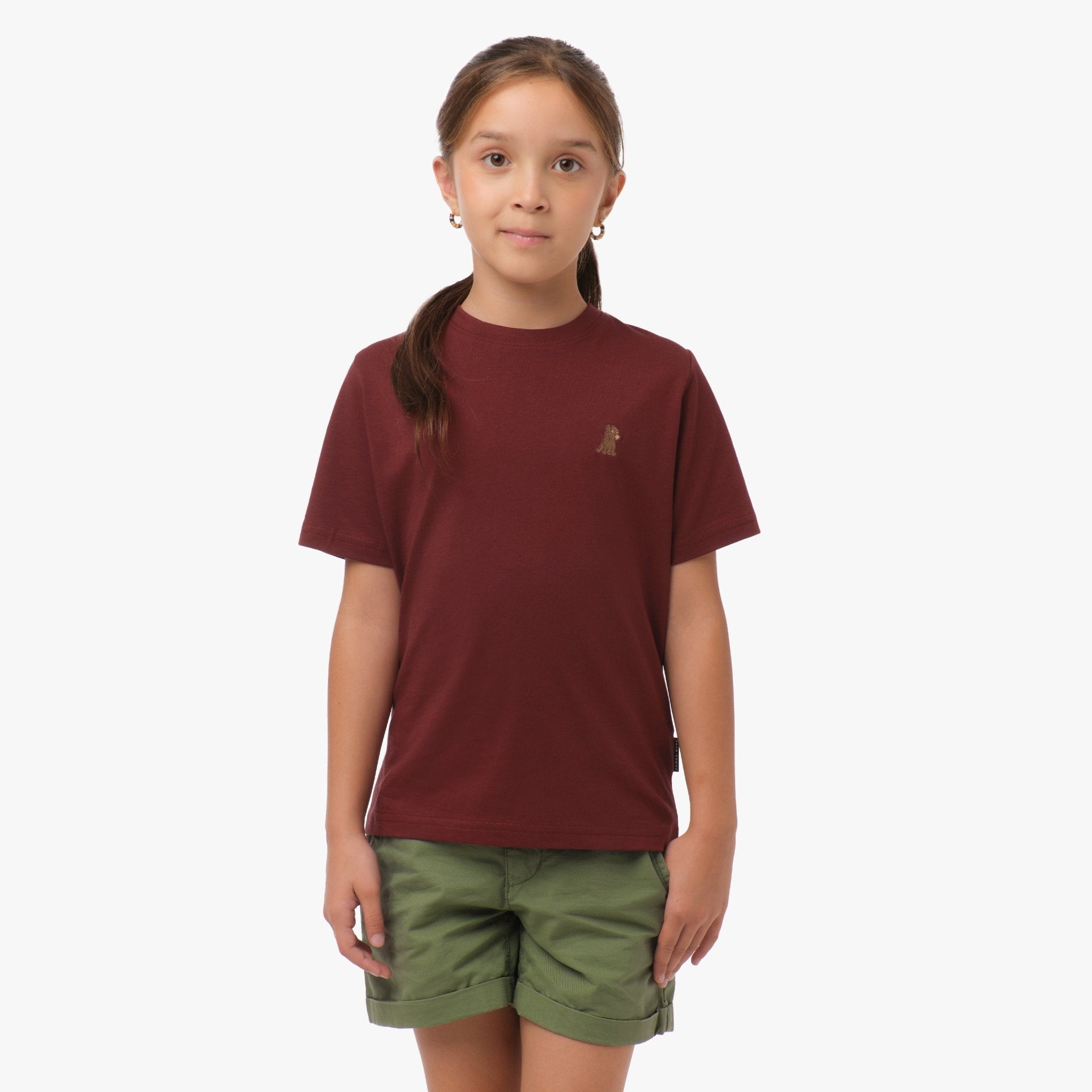 Kid's Crew Neck Jersey T-Shirt - JAMES BARK