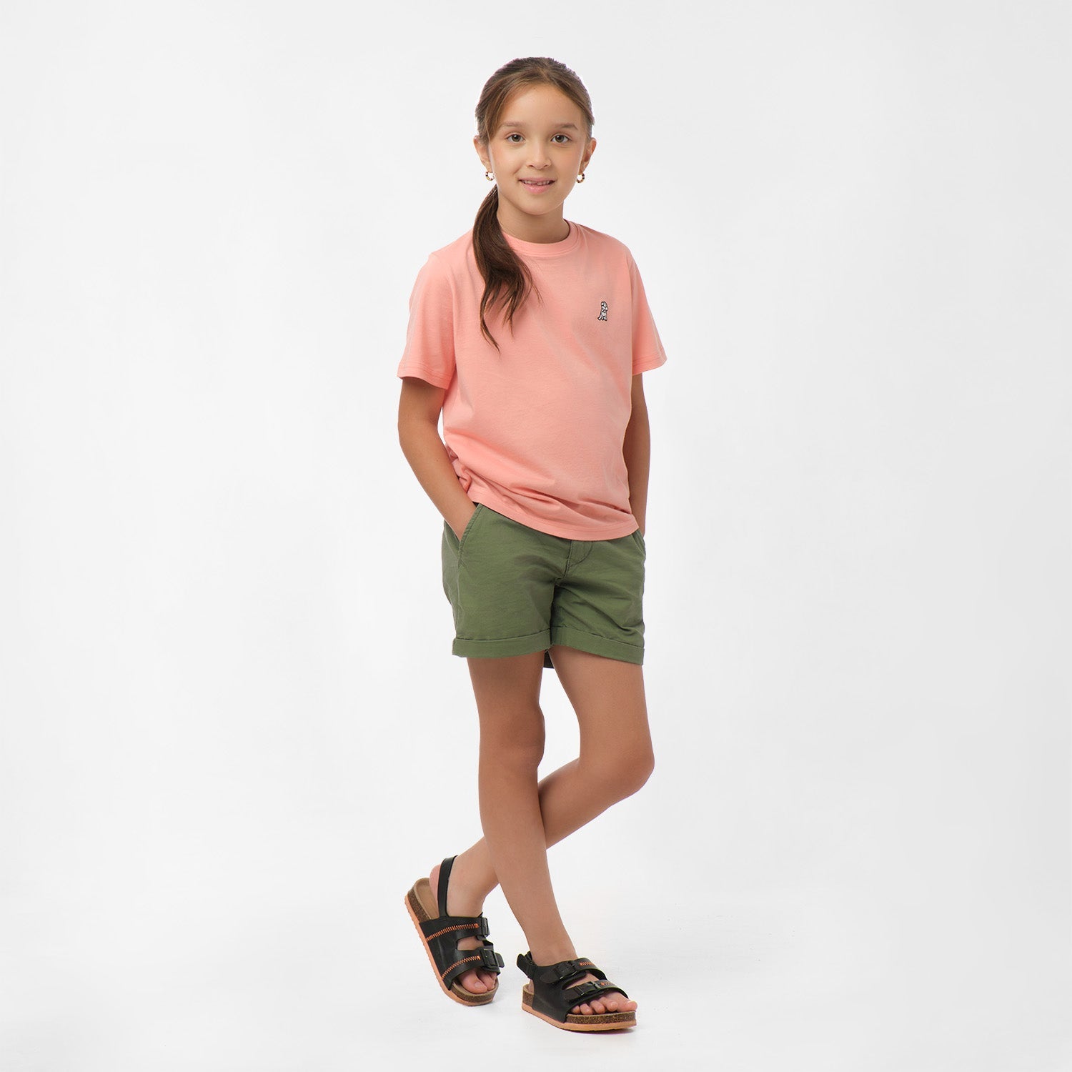 Kid's Crew Neck Jersey T-Shirt - JAMES BARK