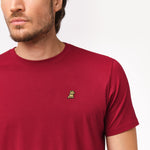 Men's Crew Neck Jersey T-Shirt - JAMES BARK