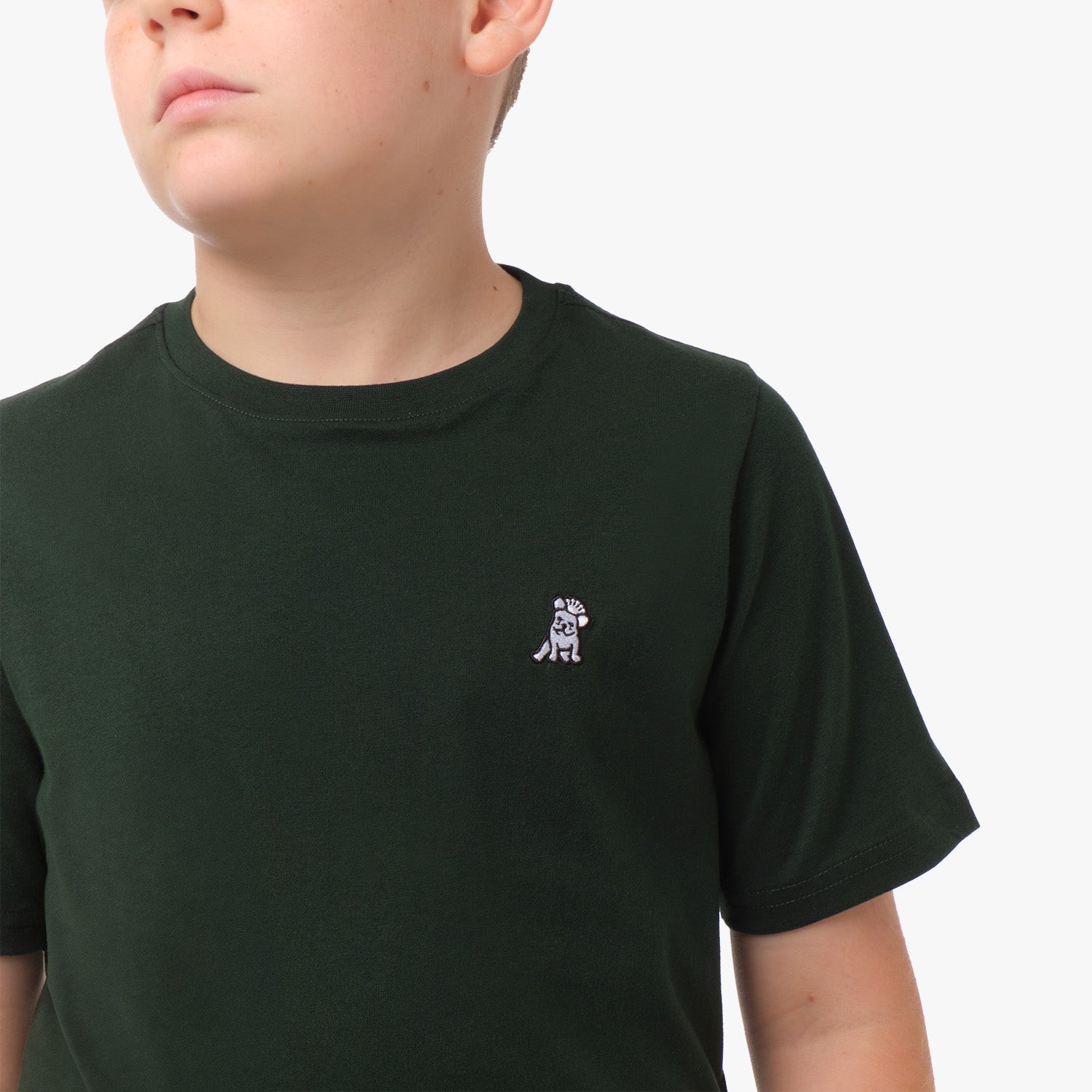 Kid's Crew Neck Jersey T-Shirt - JAMES BARK