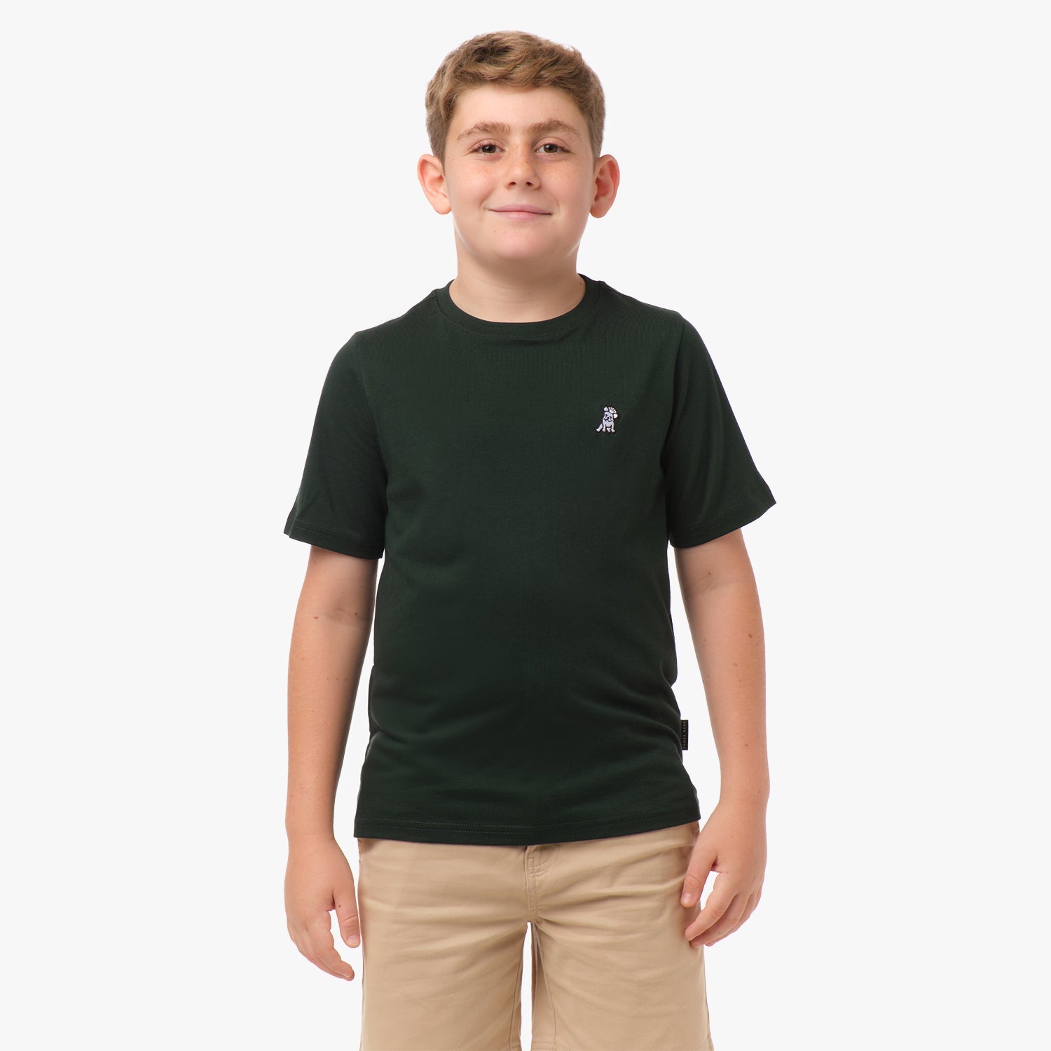 Kid's Crew Neck Jersey T-Shirt - JAMES BARK