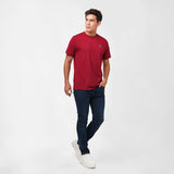 Men's Crew Neck Jersey T-Shirt - JAMES BARK