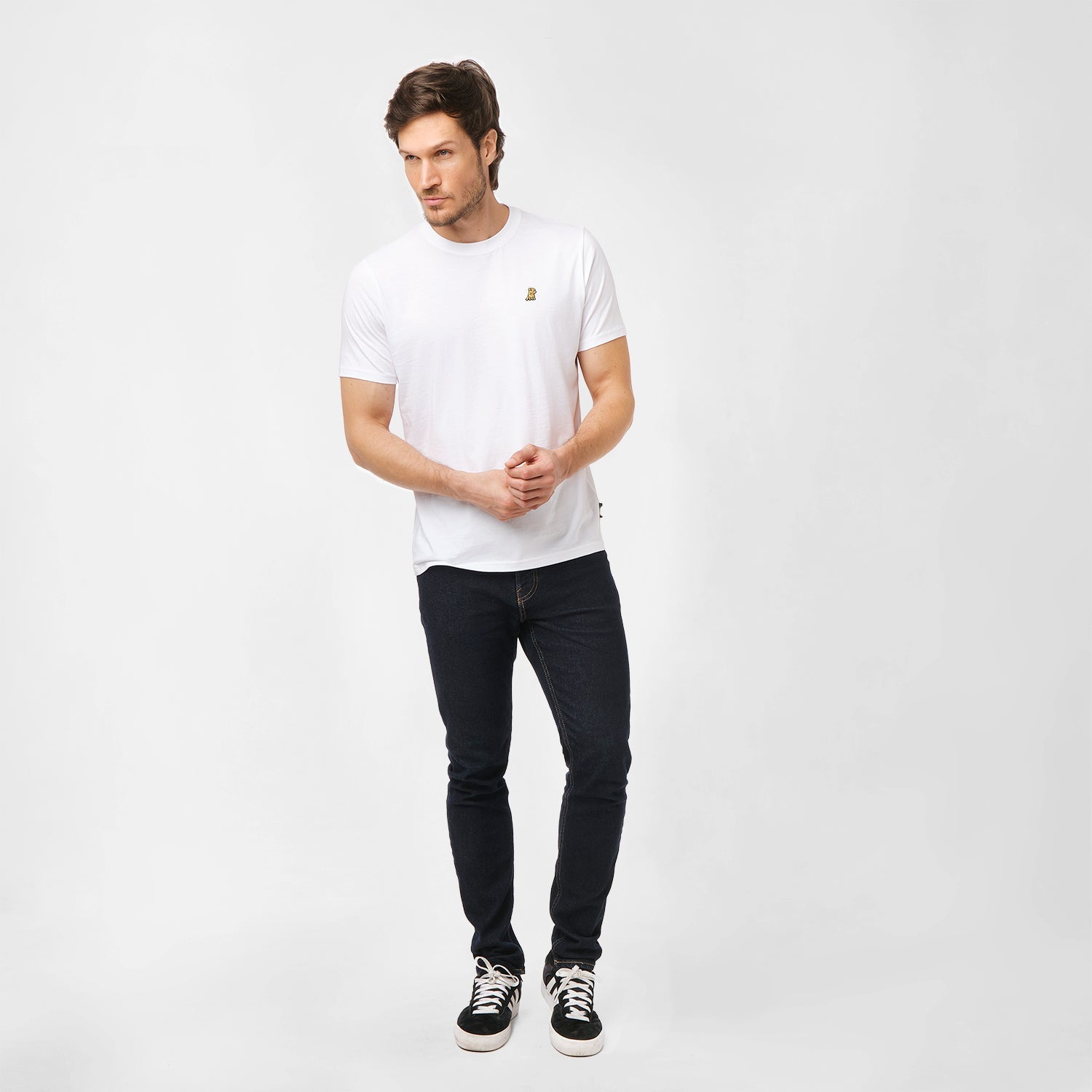 Men's Crew Neck Jersey T-Shirt - JAMES BARK