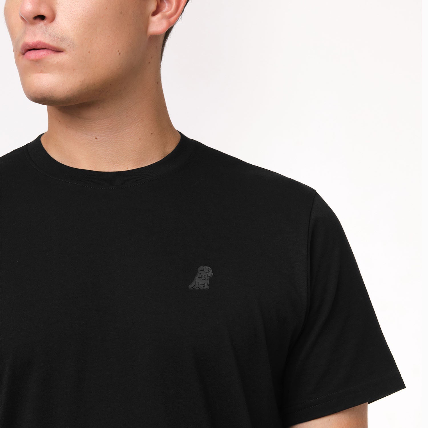 Men's Crew Neck Jersey T-Shirt - JAMES BARK