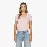 Women's V - Neck Jersey T-Shirt - JAMES BARK