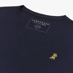 Women's V - Neck Jersey T-Shirt - JAMES BARK