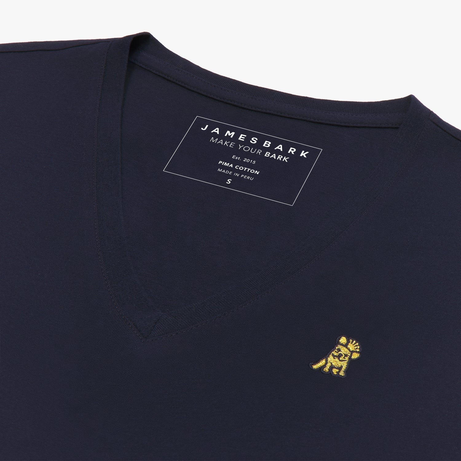 Women's V - Neck Jersey T-Shirt - JAMES BARK