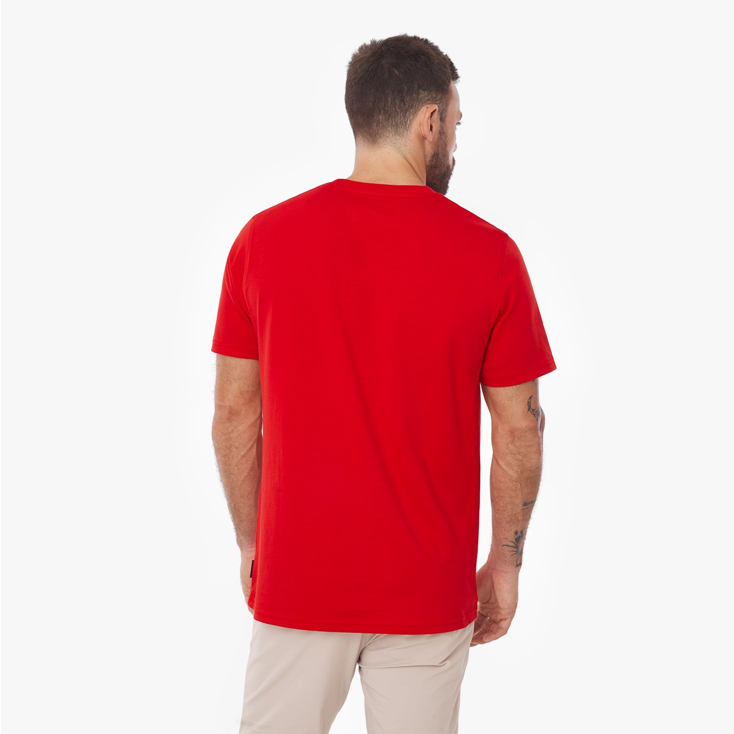 Men's Privé Patch Jersey Tee - JAMES BARK