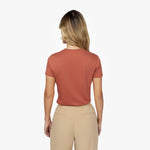 Women's V - Neck Jersey T-Shirt - JAMES BARK