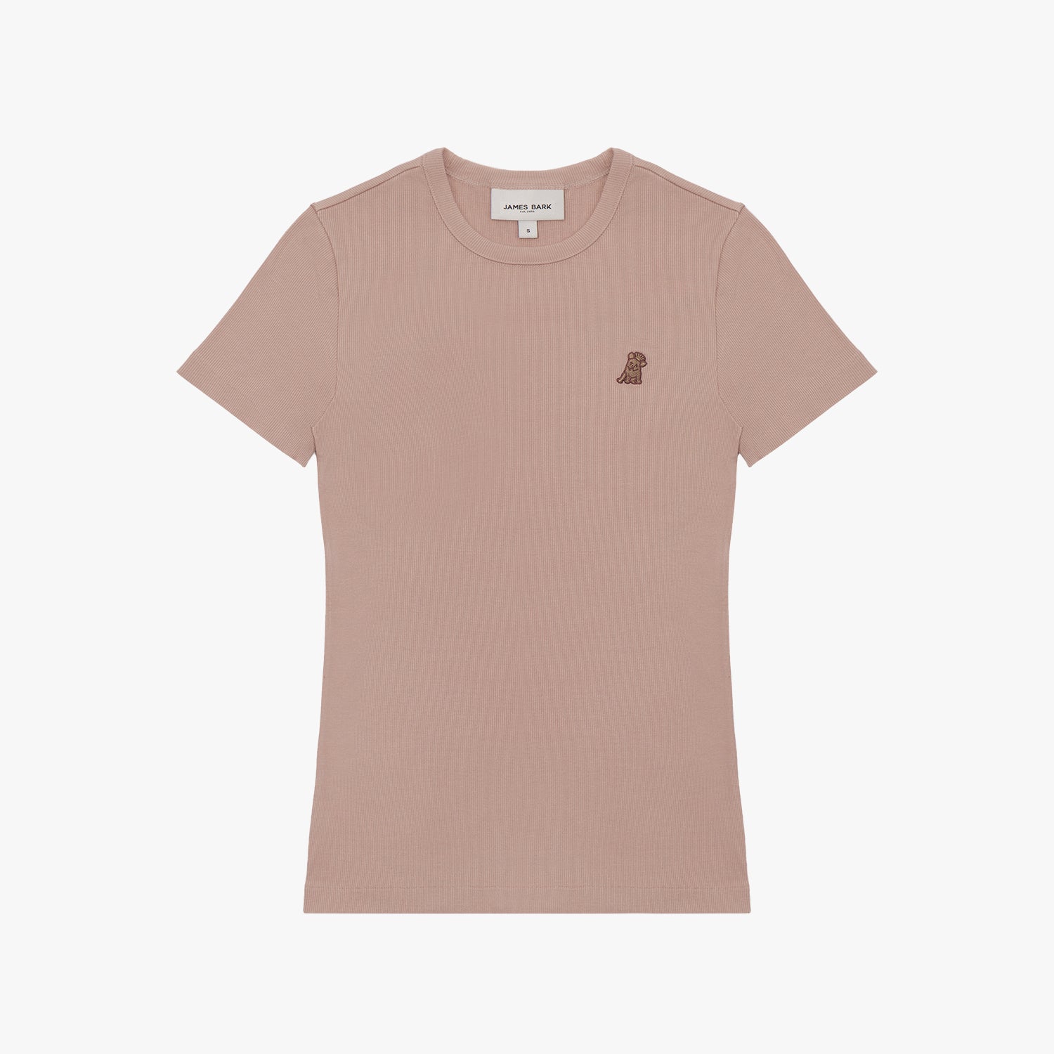 Women's Ribbed T-Shirt - JAMES BARK