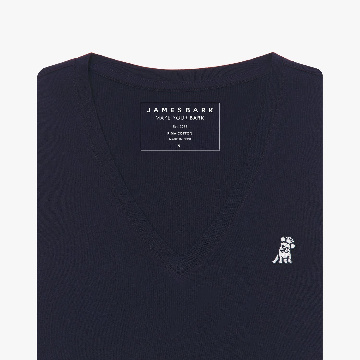 Women's V - Neck Jersey T-Shirt - JAMES BARK