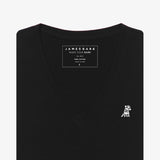 Women's V - Neck Jersey T-Shirt - JAMES BARK