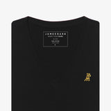Women's V - Neck Jersey T-Shirt - JAMES BARK