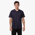 Men's V - Neck Jersey T-Shirt - JAMES BARK