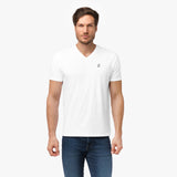 Men's V - Neck Jersey T-Shirt - JAMES BARK