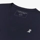 Women's V - Neck Jersey T-Shirt - JAMES BARK
