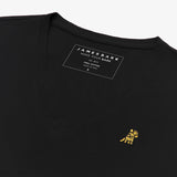 Women's V - Neck Jersey T-Shirt - JAMES BARK