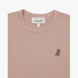 Women's Ribbed T-Shirt - JAMES BARK