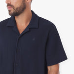 Men's Short Sleeves Waffle Shirt - JAMES BARK
