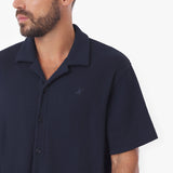 Men's Short Sleeves Waffle Shirt - JAMES BARK