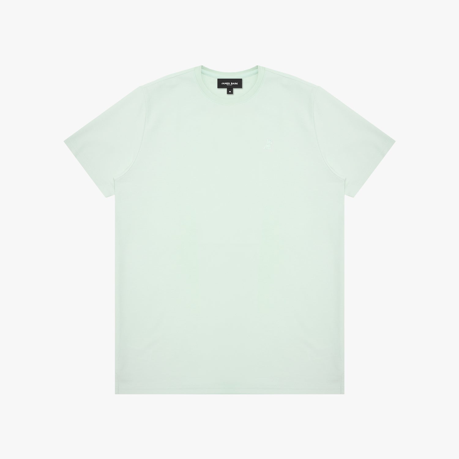 Light green t-shirt on a white background
