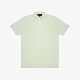 Light green polo shirt on a white background