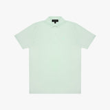 Light green polo shirt on a white background