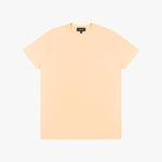 Beige t-shirt on a white background