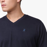 Men's V - Neck Jersey T-Shirt - JAMES BARK