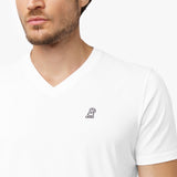 Men's V - Neck Jersey T-Shirt - JAMES BARK