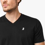 Men's V - Neck Jersey T-Shirt - JAMES BARK