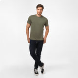 Men's Crew Neck Jersey T-Shirt - JAMES BARK