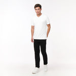 Men's V - Neck Jersey T-Shirt - JAMES BARK