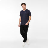 Men's V - Neck Jersey T-Shirt - JAMES BARK