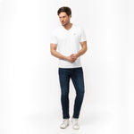 Men's V - Neck Jersey T-Shirt - JAMES BARK