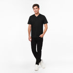 Men's V - Neck Jersey T-Shirt - JAMES BARK