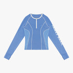 Women's Crew Neck Rashguard - JAMES BARK
