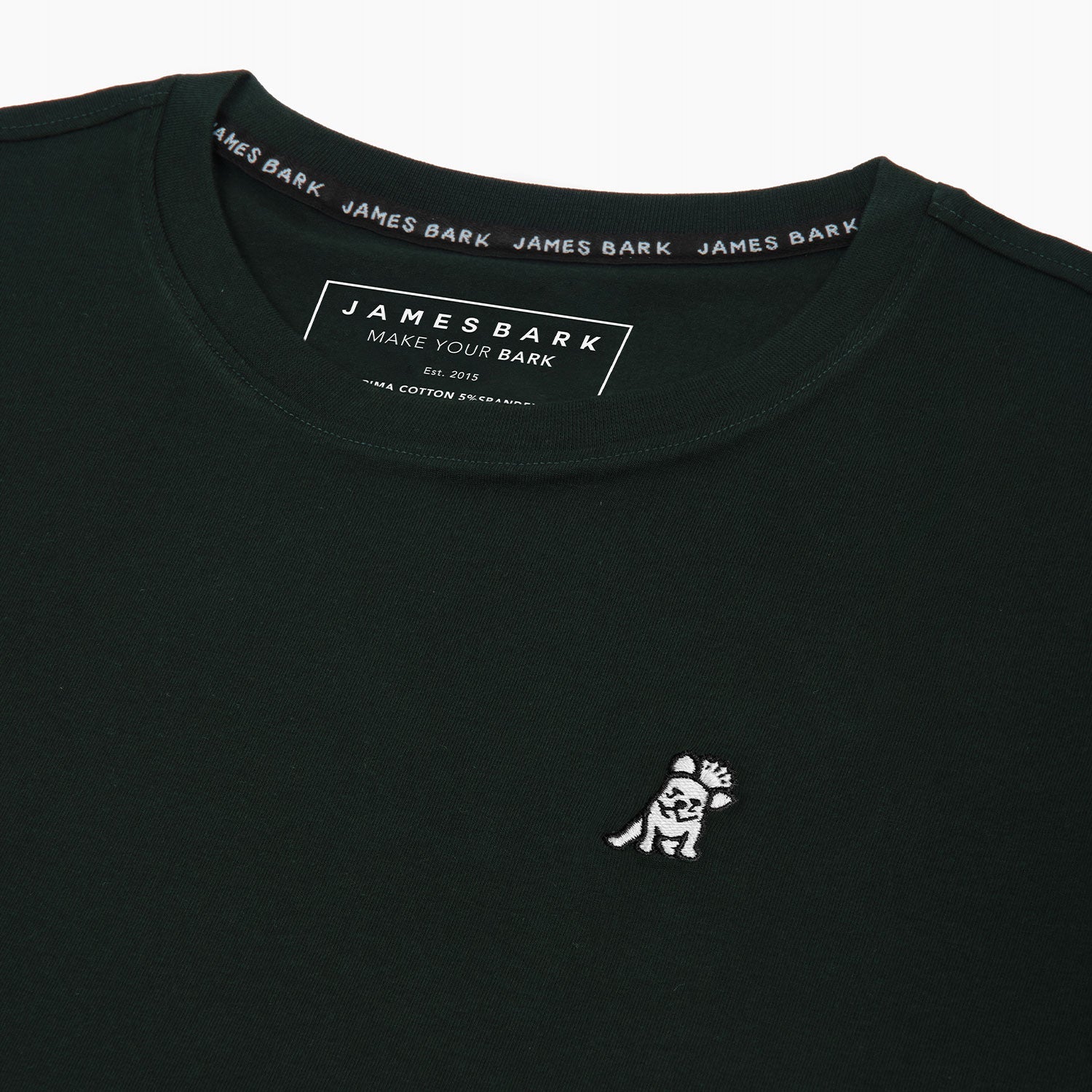 Women's Crew Neck Jersey T-Shirt - JAMES BARK