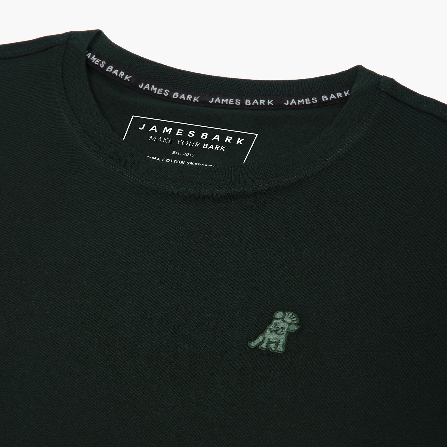 Women's Crew Neck Jersey T-Shirt - JAMES BARK