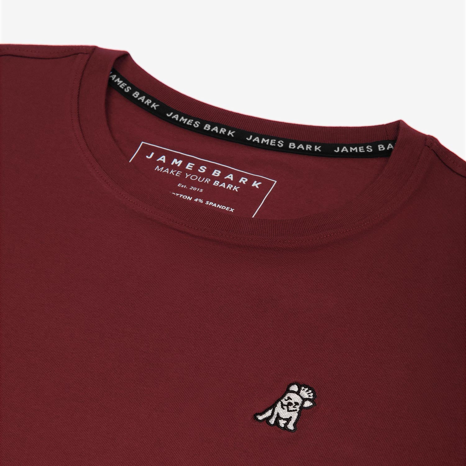 Women's Crew Neck Jersey T-Shirt - JAMES BARK