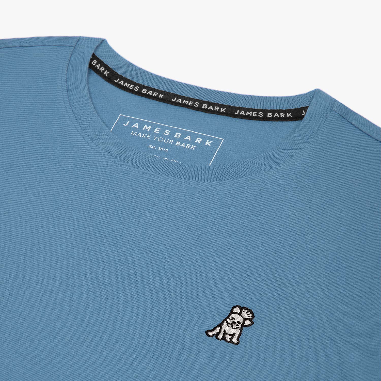 Women's Crew Neck Jersey T-Shirt - JAMES BARK